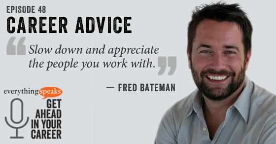 Fred Bateman On Promotion